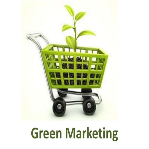 Green marketing - Manu Melwin Joy