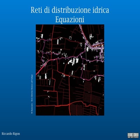 15.1 reti di distribuzione idrica - equazioni