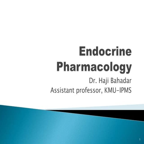endocrine drugs pharmacology