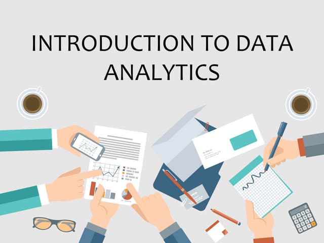 introduction to analytics | PPTX | Desktop Publishing | Computer ...