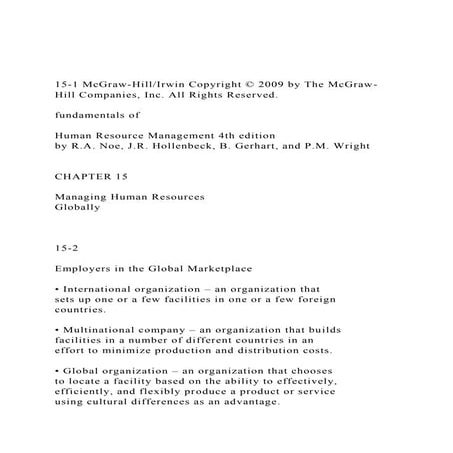 15-1 McGraw-HillIrwin Copyright © 2009 by The McGraw-Hill Com.docx