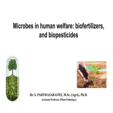 biofertilizers and biopesticides