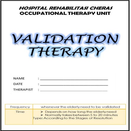 Validation Therapy