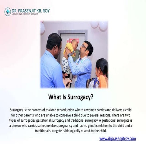 TYPES AND PROCESS OF SURROGACY | PPT