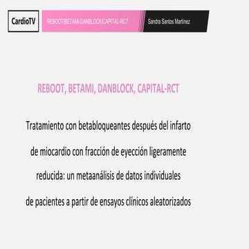 Metaanálisis REBOOT_BETAMI_DANBLOCK_CAPITAL-RCT | PDF