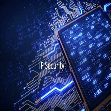 IP security in Information security 15-- | PPTX