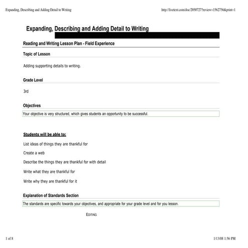 Fourth Grade Writing Curriculum Map | PDF