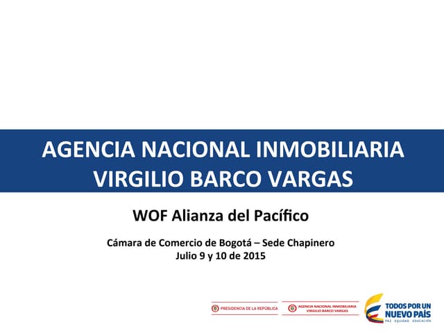 World Office Forum Alianza del Pacífico 2015