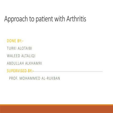 15- Approach to patient of arthritis.pptx