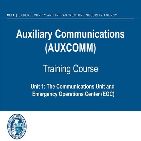 Basic Radio Communications & Incident Command | PPTX