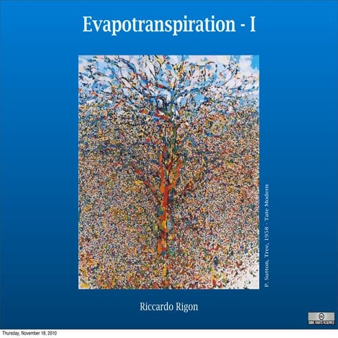 15   Evapotranspiration