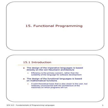 15 functional programming | PDF