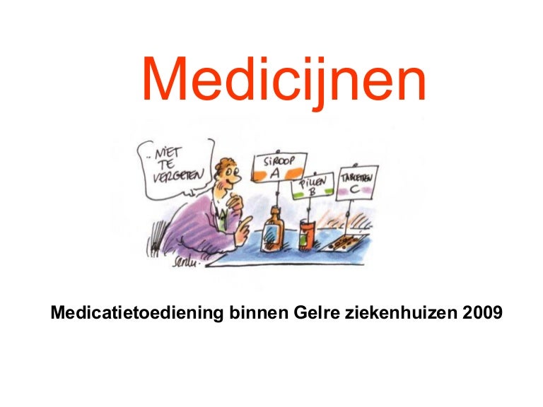 Medicijnen delen
