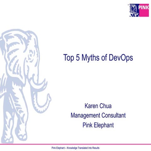 Ttop 5 Myths of DevOps - Karen Chua