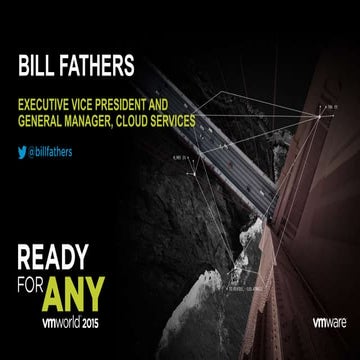 RUN: VMworld 2015 Keynote (Fathers, Raghuram, Li)