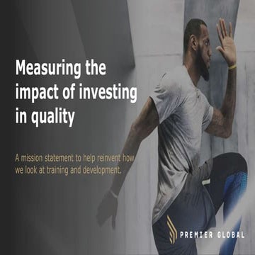 Measuring the impact of investing in quality