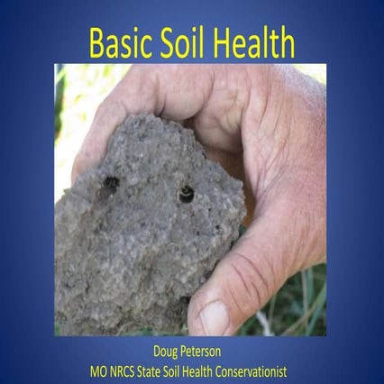 Doug Peterson - Soil Health Initiative