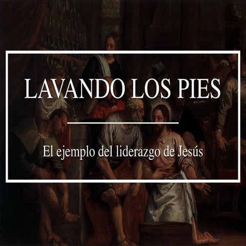 Lavando los pies - Hugo Almanza / La Promesa