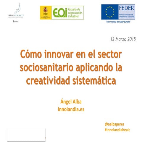 150309 presentación innovación sostenible eoi healc