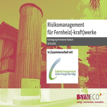 Risikomanagement für Fernheizwerke