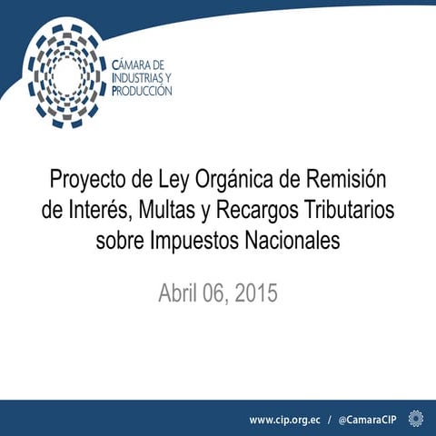 150406 amnistía tributaria asamblea nacional