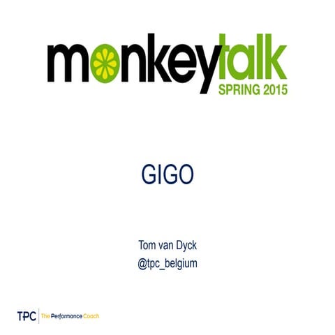 Market Research   Monkeytalk 2015 - spring edition