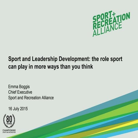 Leadership in sport | PPTX