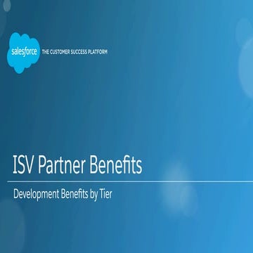 ISV Partner Benefit Series (July 29, 2015)