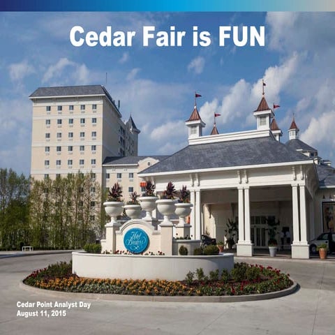 Cedar Point Analyst Day