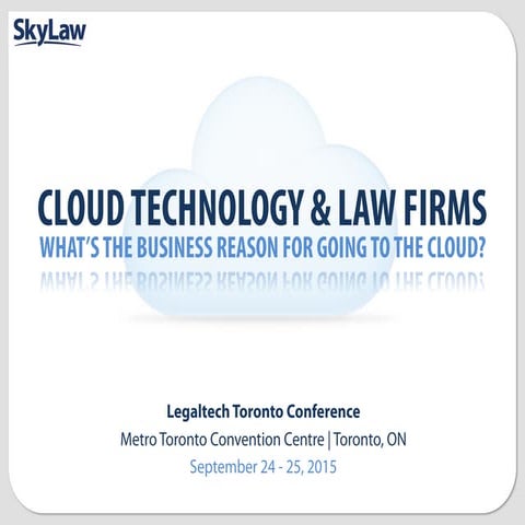 Cloud Technology & Law Firms
