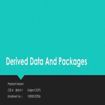 150950107056 2150704 | PPT | Programming Languages | Computing