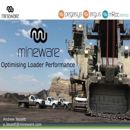 Optimising Loader Performance - Mineware 