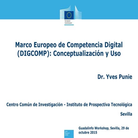 La metodología DigComp: conceptualización y aplicaciones