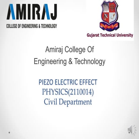  piezo electric effect