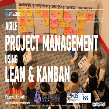 Agile Project Management with Kanban (4 Nov 2015)