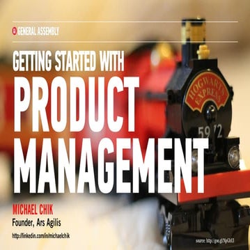 Intro To Product Management (5 Nov 2015)