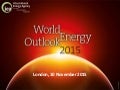 World Energy Outlook 2015: Presentation to Press