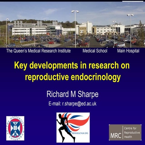 Key developments in the research on reproductive endocrinology