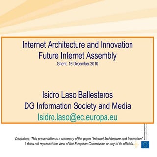 Isidro Laso Ballesteros (DG Informa...