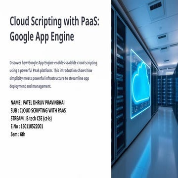 GCP App Engine with Spring boot Deployment.pptx