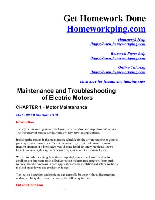 151706423 maintenance-and-troubleshooting-of-electric-motors
