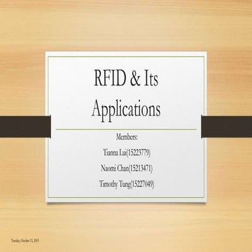 RFID Application