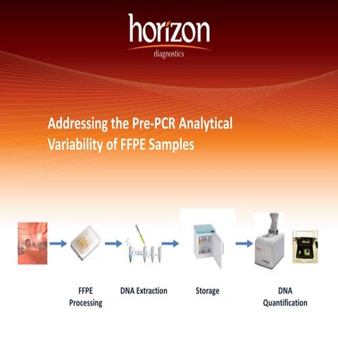 Addressing the Pre-PCR Analytical Variability of FFPE Samples