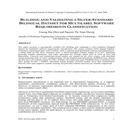 Building and Validating a Bilingual Silver-Standard Dataset for ...