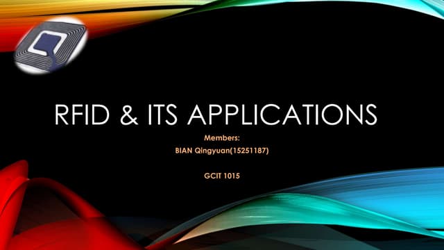 RFID Application