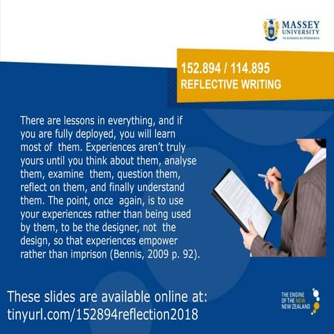 152894 reflective writing 2018