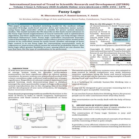 Fuzzy Logic Based Parameter Adaptation of Interior Search Algorithm