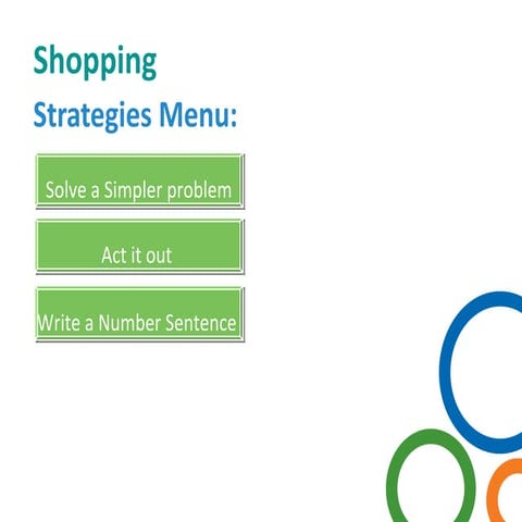 152 shopping   strategies