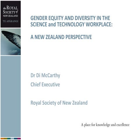 Closing the gender gap in science: Accelerating Action. | PDF