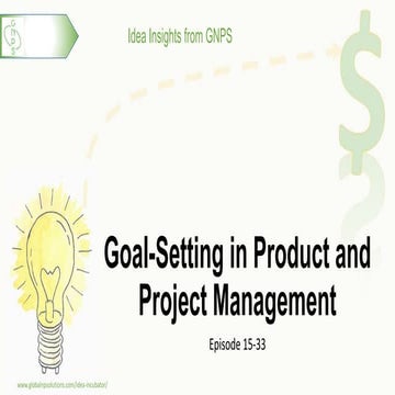 1533 goal setting in projects